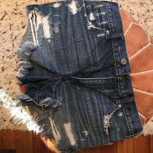 Jean shorts